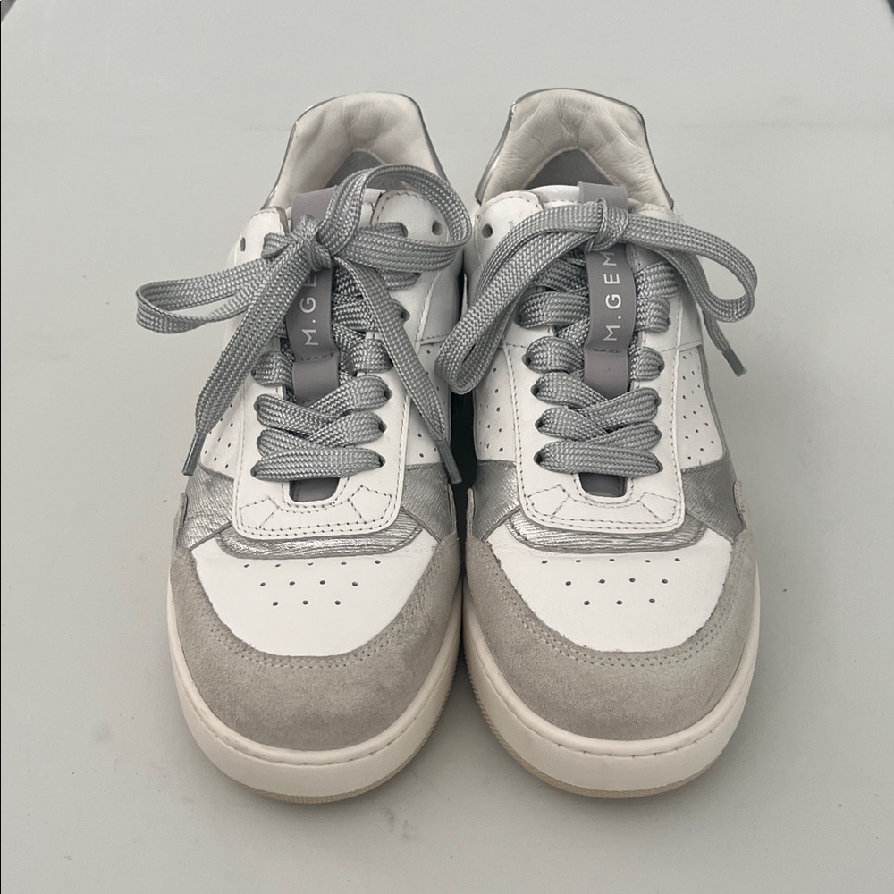 M. Gemi Italian Leather Sneakers-Size 39 Italian/8.5 US